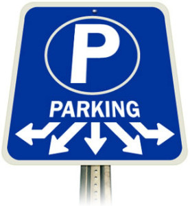 cartello parcheggio